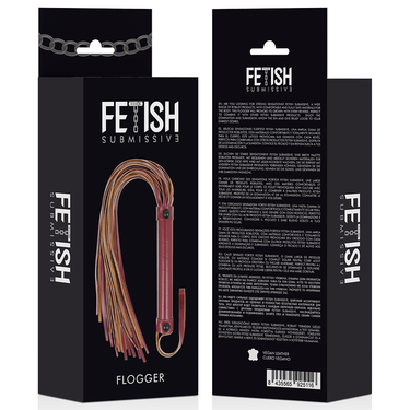 Frusta BDSM in Pelle Vegana Submissive – Gioco Fetish di Alta Qualità